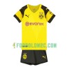 Borussia Dortmund Børn Hjemmebanesæt 2018-2019 Kortærmet (+ Korte bukser)